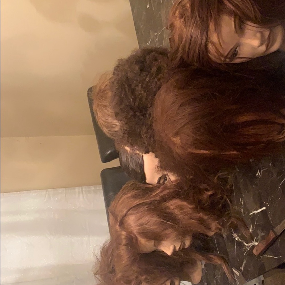 Human hair manikin heads